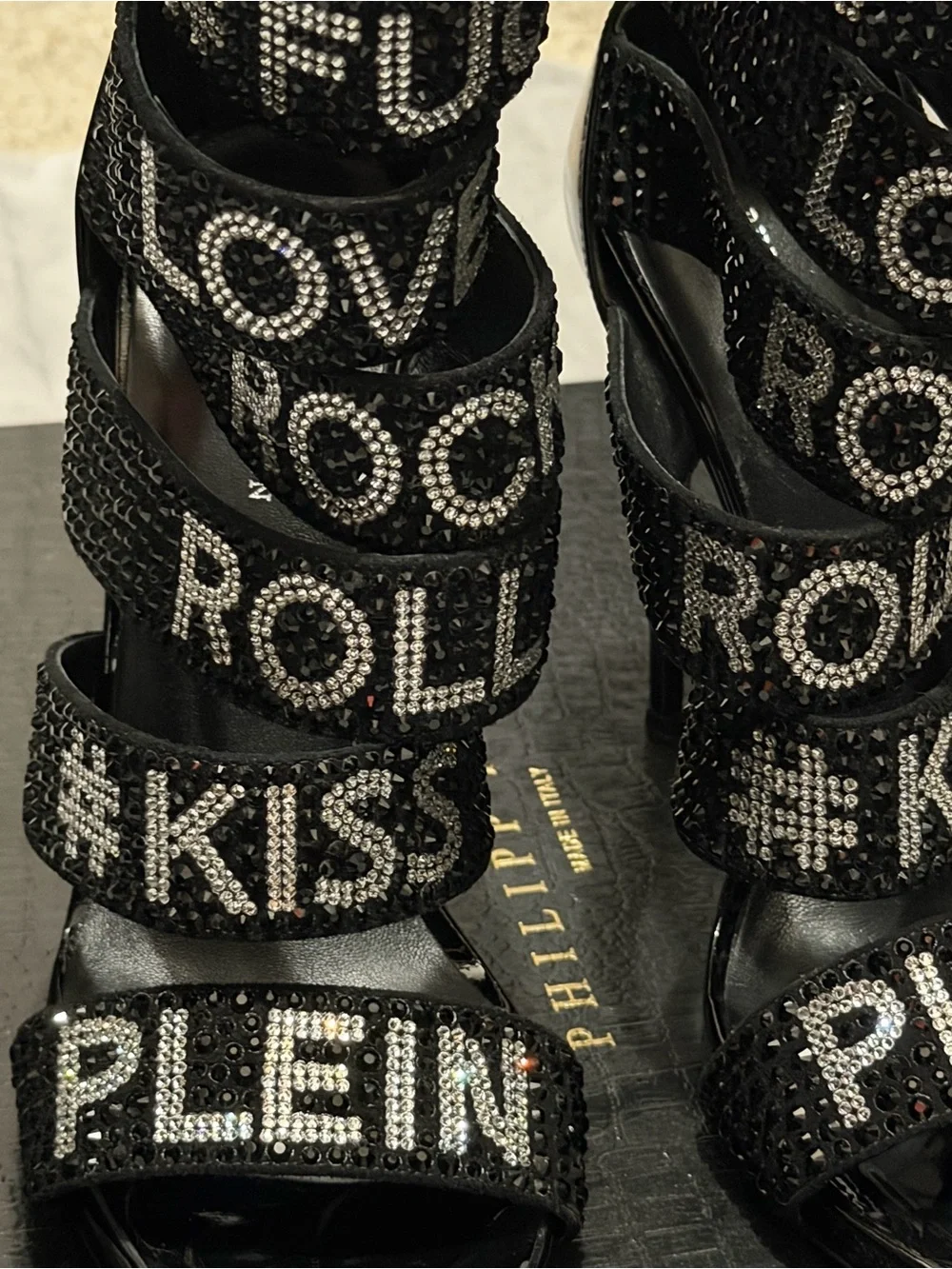 Philipp Plein edgy black